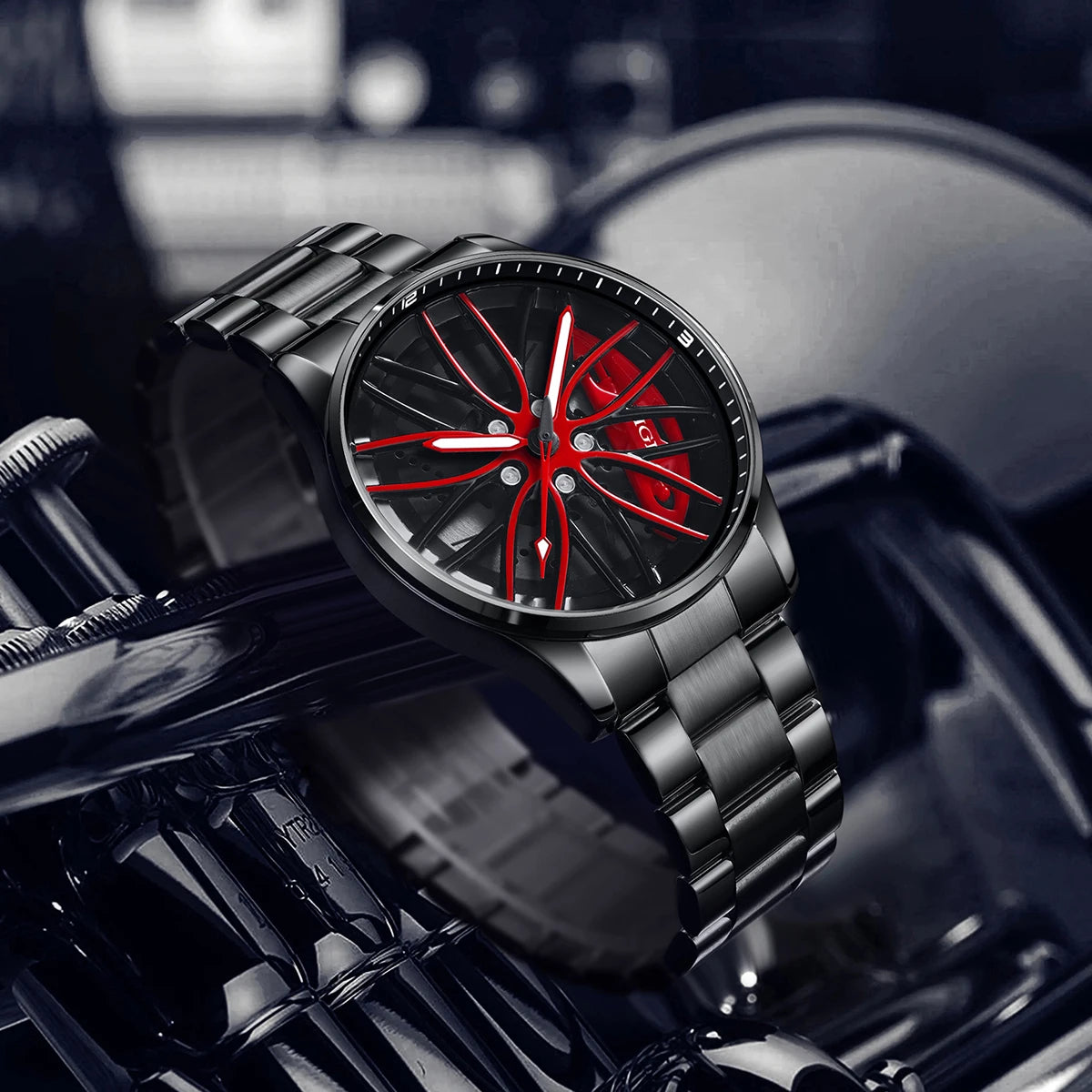 LIGE Fashion Trend Men's Watch tainless Steel Wristwatches Reloj de hombre Waterproof Luminous Sports Watch Montre pour hommes