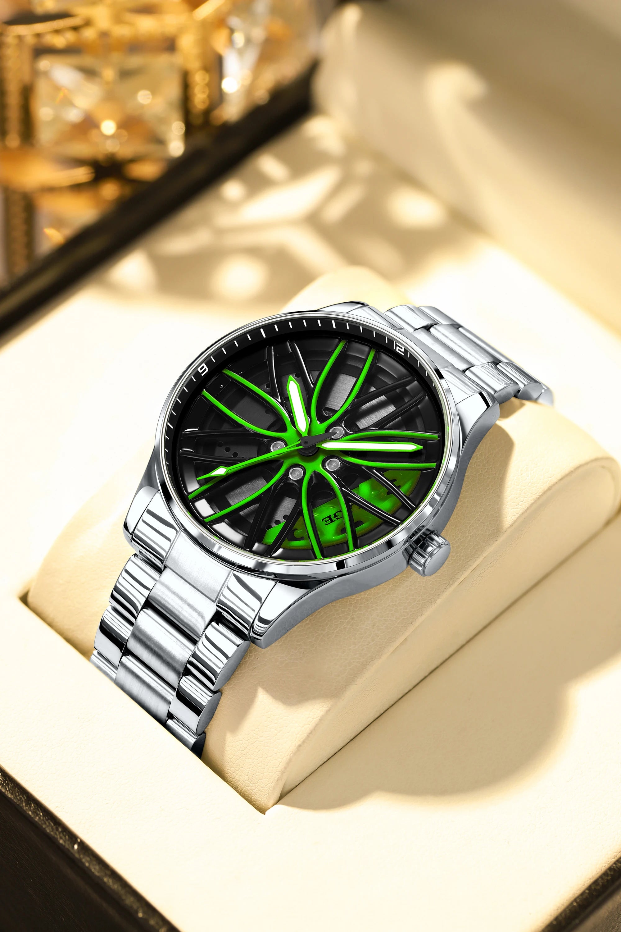 LIGE Fashion Trend Men's Watch tainless Steel Wristwatches Reloj de hombre Waterproof Luminous Sports Watch Montre pour hommes