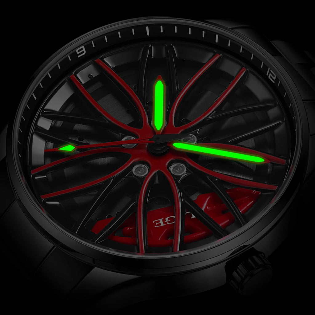 LIGE Fashion Trend Men's Watch tainless Steel Wristwatches Reloj de hombre Waterproof Luminous Sports Watch Montre pour hommes