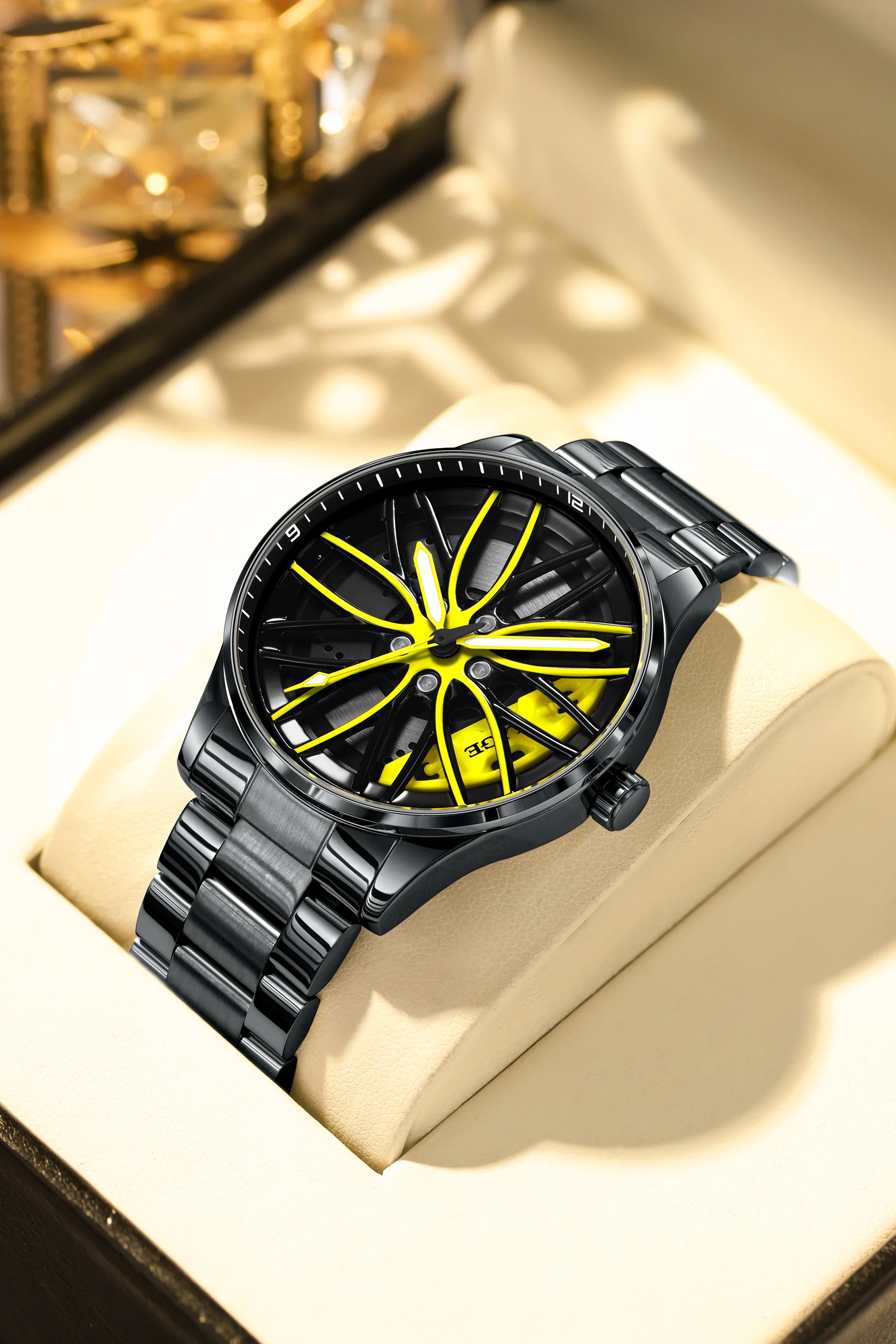 LIGE Fashion Trend Men's Watch tainless Steel Wristwatches Reloj de hombre Waterproof Luminous Sports Watch Montre pour hommes