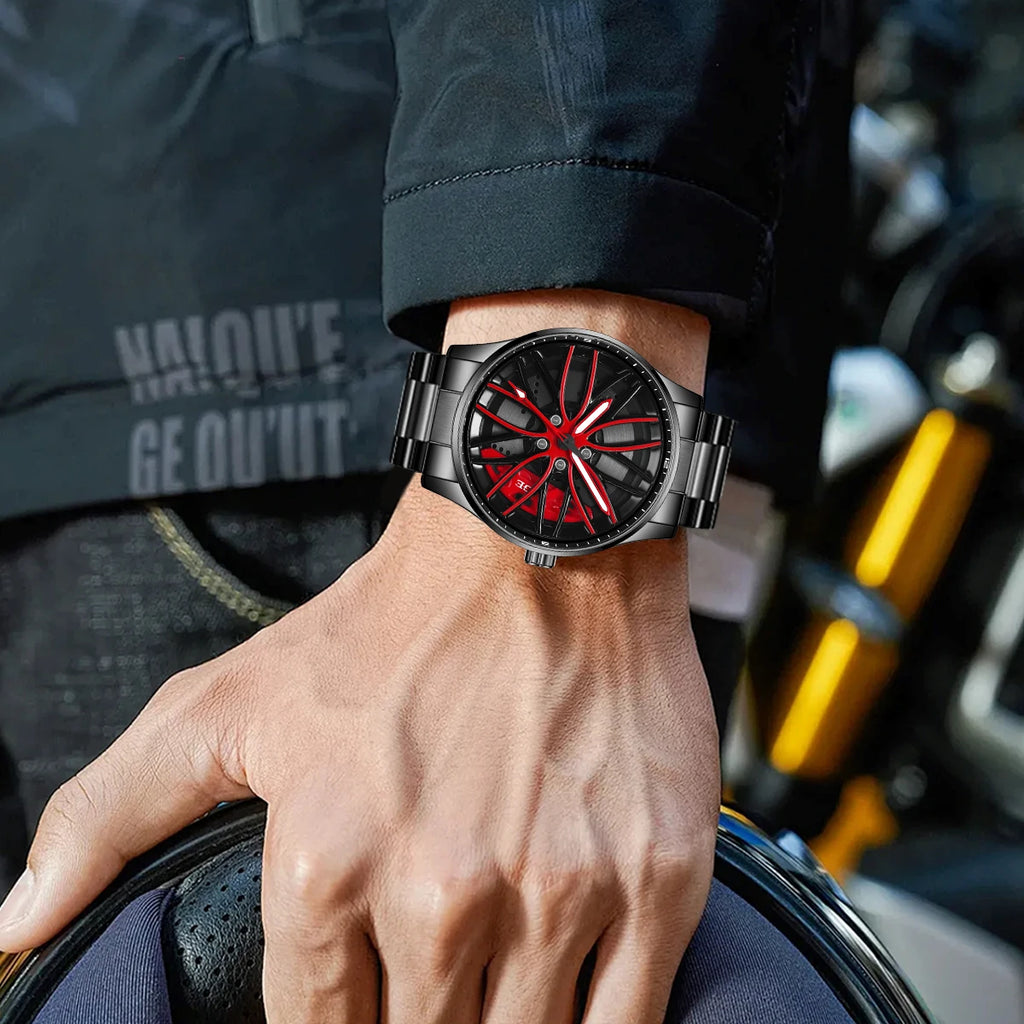 LIGE Fashion Trend Men's Watch tainless Steel Wristwatches Reloj de hombre Waterproof Luminous Sports Watch Montre pour hommes