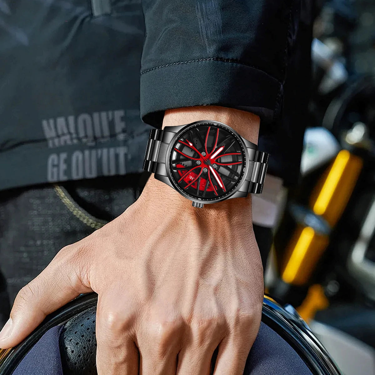 LIGE Fashion Trend Men's Watch tainless Steel Wristwatches Reloj de hombre Waterproof Luminous Sports Watch Montre pour hommes